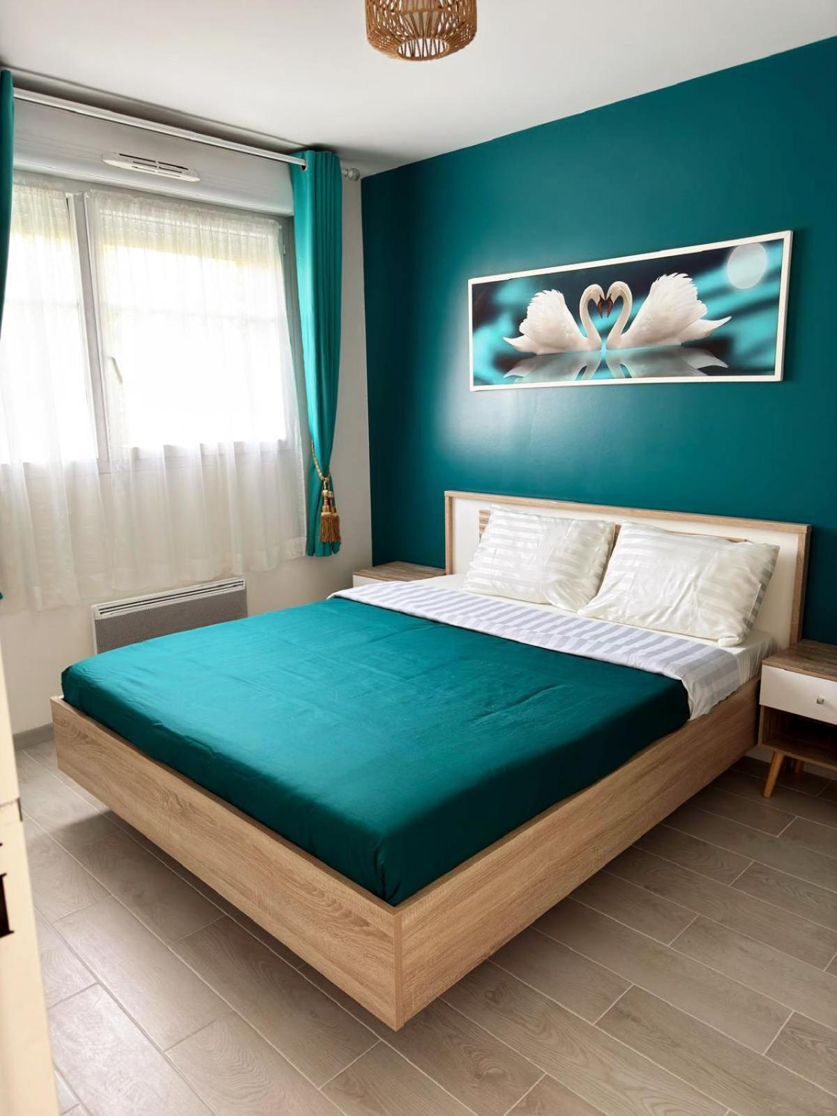 Appartement Magnolia 40M2, Parking Et Wifi Gratuit Montévrain Eksteriør bilde