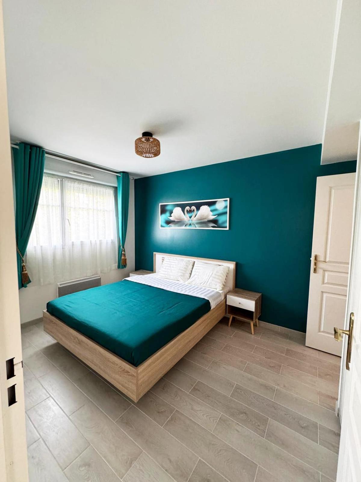 Appartement Magnolia 40M2, Parking Et Wifi Gratuit Montévrain Eksteriør bilde